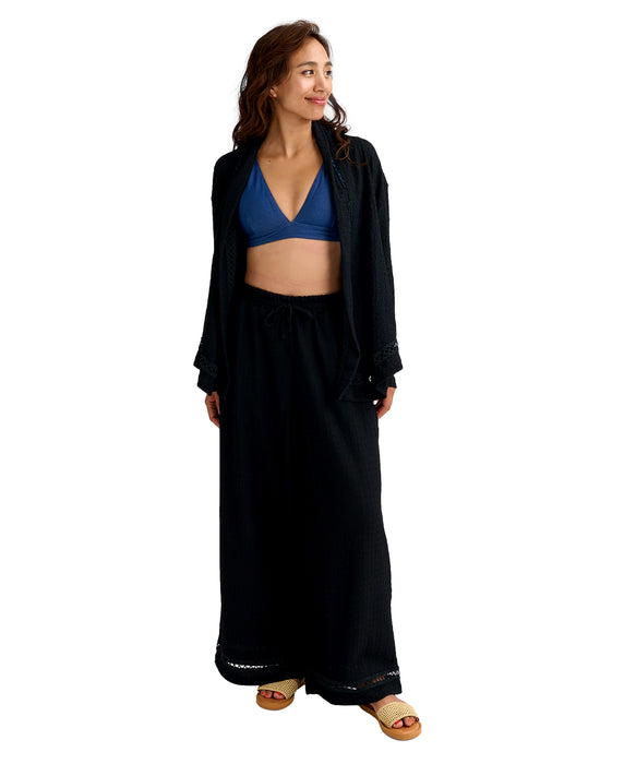 BILLABONG ウィメンズ UTILITY SHIRRING CRE ラッシュレギンス 【2026年春夏モデル】 BLK / M