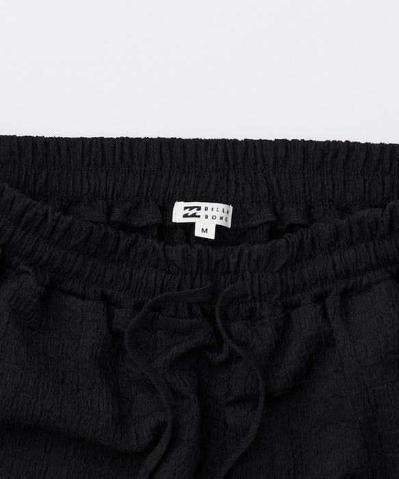 BILLABONG ウィメンズ UTILITY SHIRRING CRE ラッシュレギンス 【2026年春夏モデル】 BLK / M