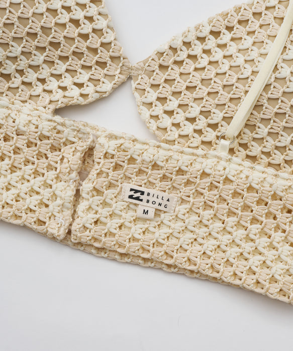 BILLABONG ウィメンズ UTILITY KNIT BRA TOP ラッシュガード 【2026年春夏モデル】 WCP / M