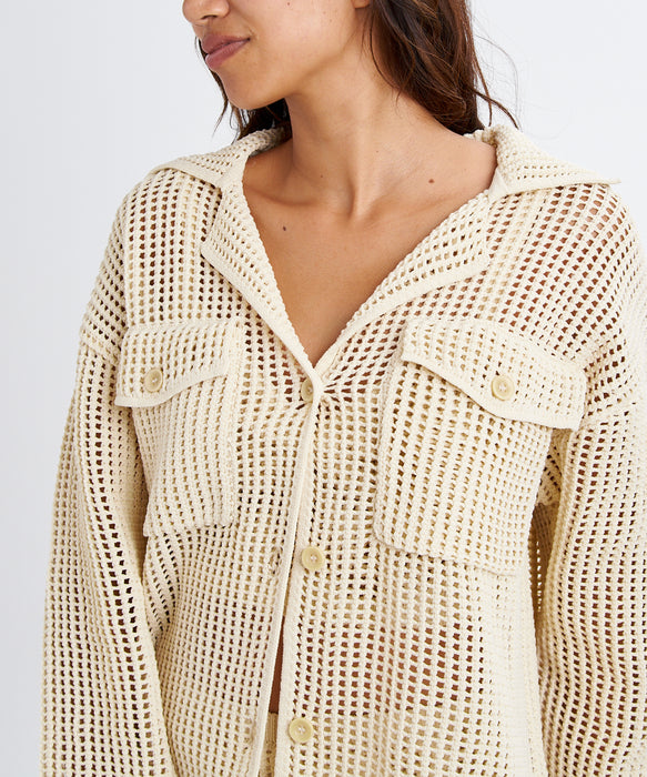 BILLABONG ウィメンズ UTILITY KNIT LS SHIR 長袖ラッシュガード 【2026年春夏モデル】 WCP / M
