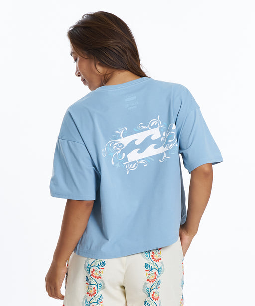 BILLABONG ウィメンズ VINE PATTERN UTILITY ラッシュガード 【2026年春夏モデル】 TWB1 / L