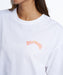 BILLABONG ウィメンズ VINE PATTERN UTILITY ラッシュガード 【2026年春夏モデル】 WHT / L
