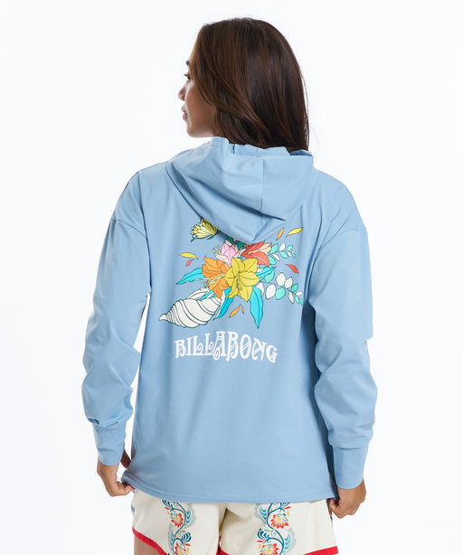 BILLABONG ウィメンズ SHELL BLOOM UTILITY  長袖ラッシュガード 【2026年春夏モデル】 TWB1 / L