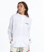 BILLABONG ウィメンズ SHELL BLOOM UTILITY  長袖ラッシュガード 【2026年春夏モデル】 WHT / L