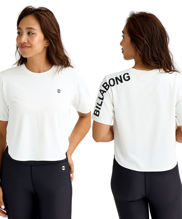 BILLABONG ウィメンズ 【ACTIVE COLLECTION】 COOL CROPPOED アクティブウェア Tシャツ 【2026年春夏モデル】