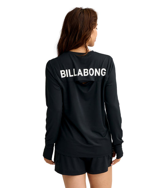 BILLABONG ウィメンズ ACTIVE COOL LS TEE アクティブウェア 【2026年春夏モデル】 BLK / M