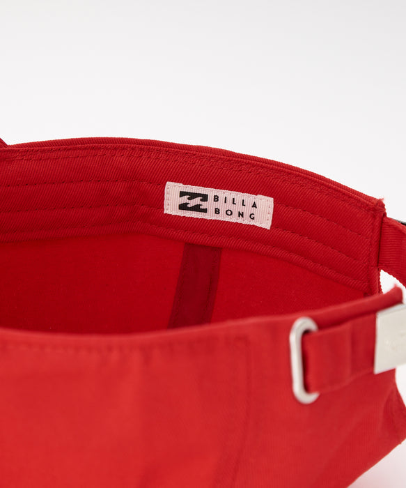 BILLABONG ウィメンズ DAD CAP キャップ 【2026年春夏モデル】 RED / F