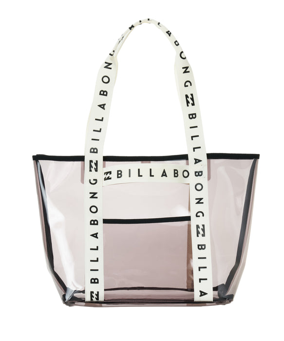 BILLABONG ウィメンズ BEACH PVC SHOULDER B トートバッグ 【2026年春夏モデル】 BLK / F