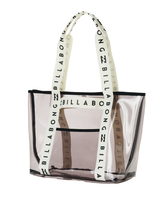 BILLABONG ウィメンズ BEACH PVC SHOULDER B トートバッグ 【2026年春夏モデル】 BLK / F