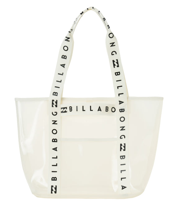 BILLABONG ウィメンズ BEACH PVC SHOULDER B トートバッグ 【2026年春夏モデル】 WHT / F