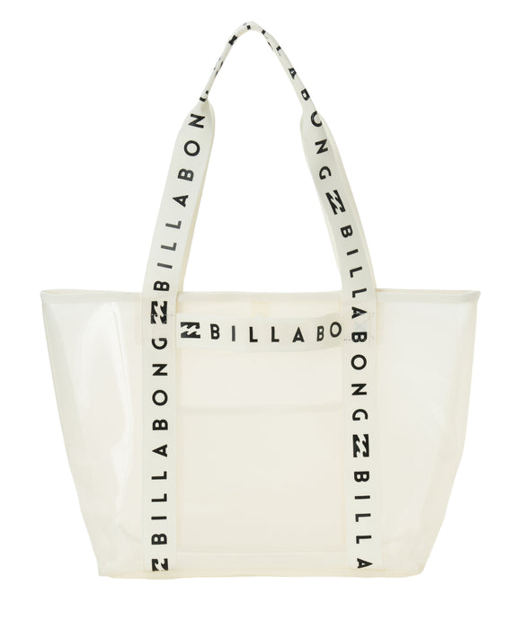 BILLABONG ウィメンズ BEACH PVC SHOULDER B トートバッグ 【2026年春夏モデル】 WHT / F