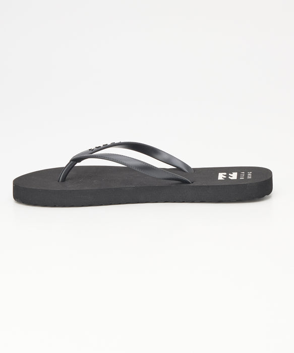 BILLABONG ウィメンズ SOLID FLIP FLOPS ビーチサンダル 【2026年春夏モデル】 BLK / 24CM