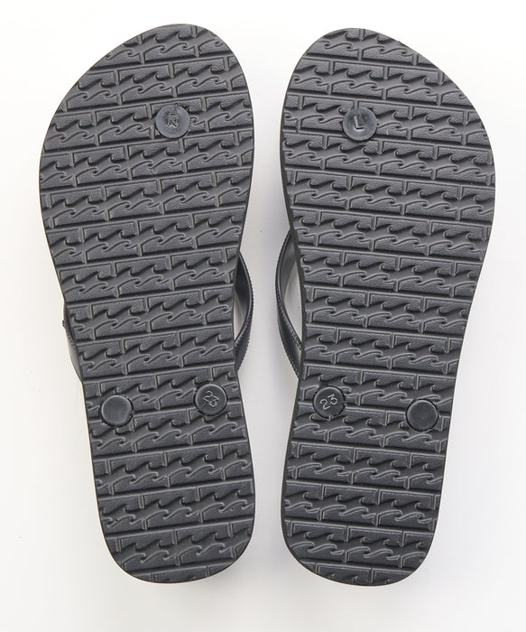 BILLABONG ウィメンズ SOLID FLIP FLOPS ビーチサンダル 【2026年春夏モデル】 BLK / 24CM