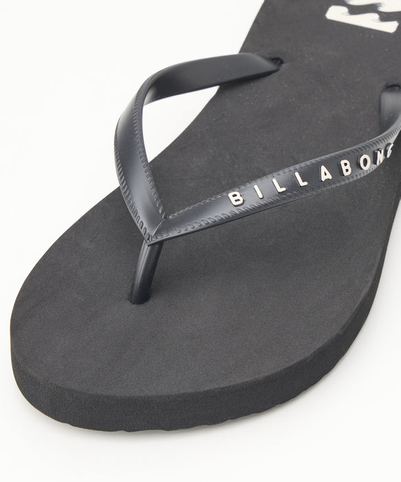 BILLABONG ウィメンズ SOLID FLIP FLOPS ビーチサンダル 【2026年春夏モデル】 BLK / 24CM