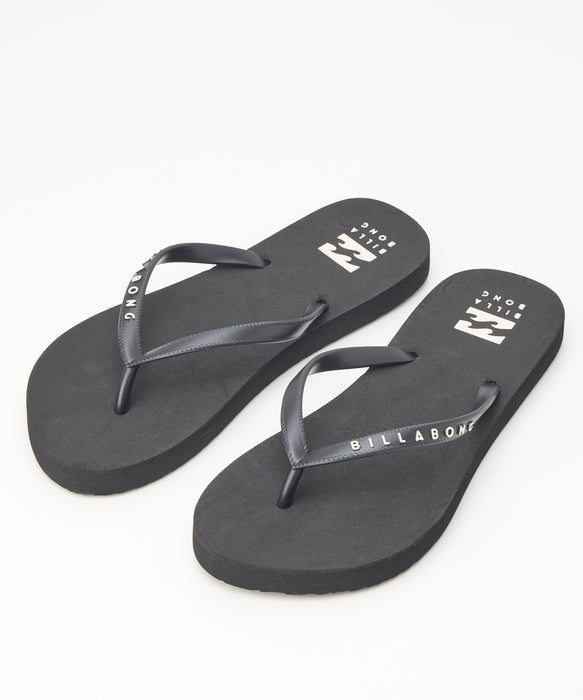 BILLABONG ウィメンズ SOLID FLIP FLOPS ビーチサンダル 【2026年春夏モデル】 BLK / 24CM
