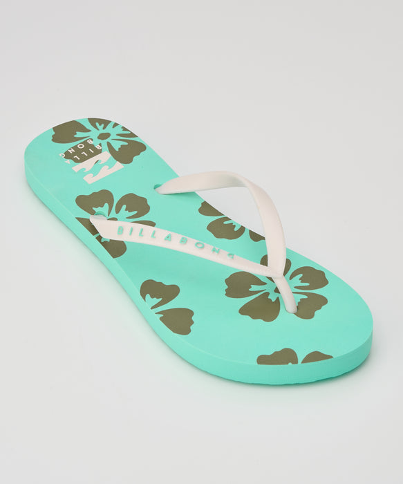 BILLABONG ウィメンズ PRINTED FLIP FLOPS ビーチサンダル 【2026年春夏モデル】 OCS / 24CM