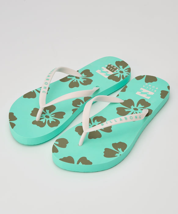 BILLABONG ウィメンズ PRINTED FLIP FLOPS ビーチサンダル 【2026年春夏モデル】 OCS / 24CM