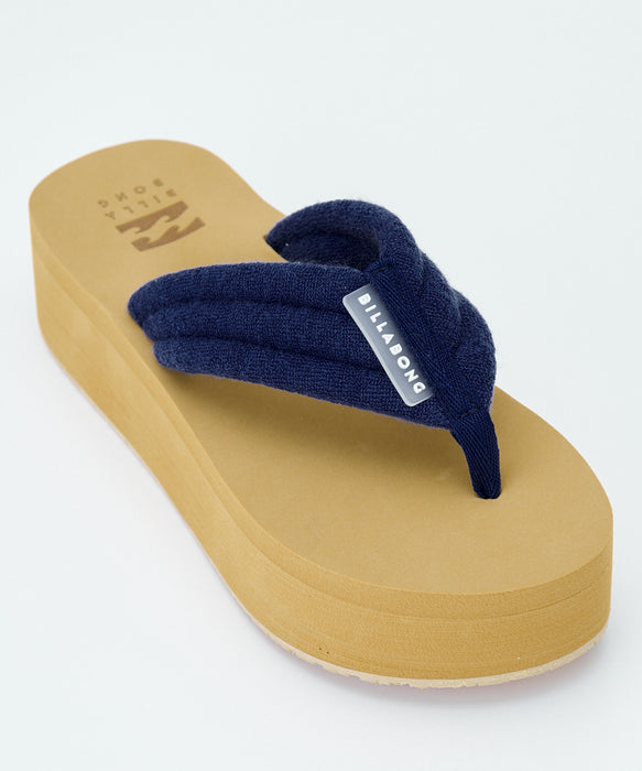 BILLABONG ウィメンズ PILE FLIP FLOPS ビーチサンダル 【2026年春夏モデル】 NVY / 24CM