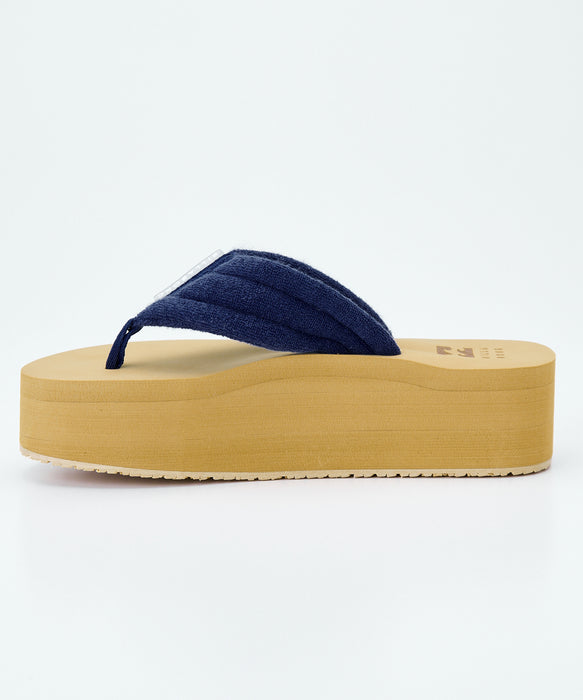 BILLABONG ウィメンズ PILE FLIP FLOPS ビーチサンダル 【2026年春夏モデル】 NVY / 24CM