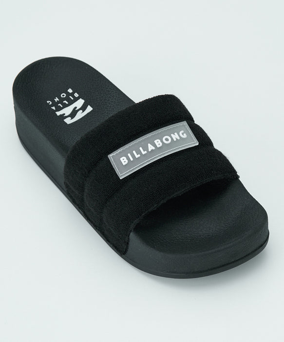 BILLABONG ウィメンズ WEDGE SOLE PILE SLID ビーチサンダル 【2026年春夏モデル】 BLK / 24CM