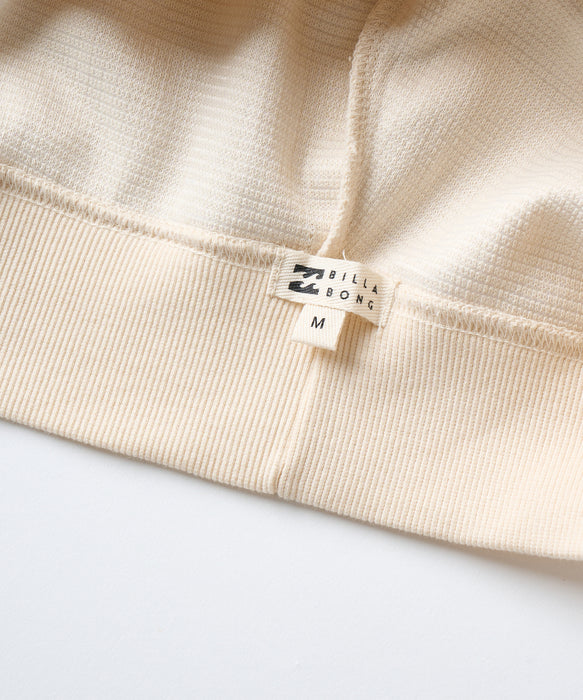 BILLABONG ウィメンズ WAFFLE SET UP TOPS トレーナー 【2026年春夏モデル】 WCP / L