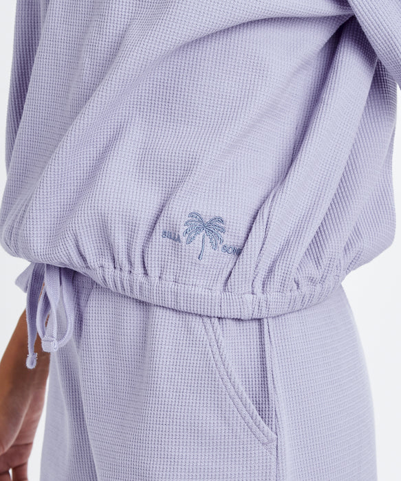 BILLABONG ウィメンズ RIB WAFFLE TOPS セーター 【2026年春夏モデル】 TWB1 / L