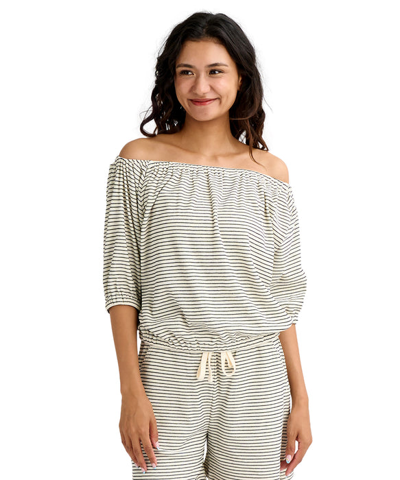 BILLABONG ウィメンズ RIB WAFFLE TOPS セーター 【2026年春夏モデル】 WCP / L