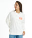 BILLABONG ウィメンズ WAVE LOGO BOY FIT LIGHT CREW トレーナー 【2026年秋冬モデル】 OFW / L