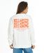 BILLABONG ウィメンズ WAVE LOGO BOY FIT LIGHT CREW トレーナー 【2026年秋冬モデル】 OFW / L