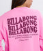 BILLABONG ウィメンズ WAVE LOGO BOY FIT LIGHT CREW トレーナー 【2026年秋冬モデル】 PYP / L