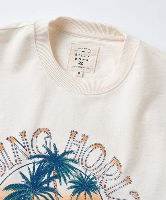 BILLABONG ウィメンズ GRAPHIC LOOSE FIT CREW トレーナー 【2026年秋冬モデル】 SCS / L