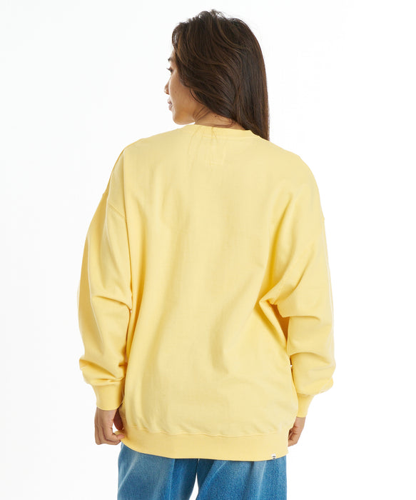 BILLABONG ウィメンズ GRAPHIC LOOSE FIT CREW トレーナー 【2026年秋冬モデル】 SUD1 / L