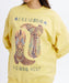 BILLABONG ウィメンズ GRAPHIC LOOSE FIT CREW トレーナー 【2026年秋冬モデル】 SUD1 / L