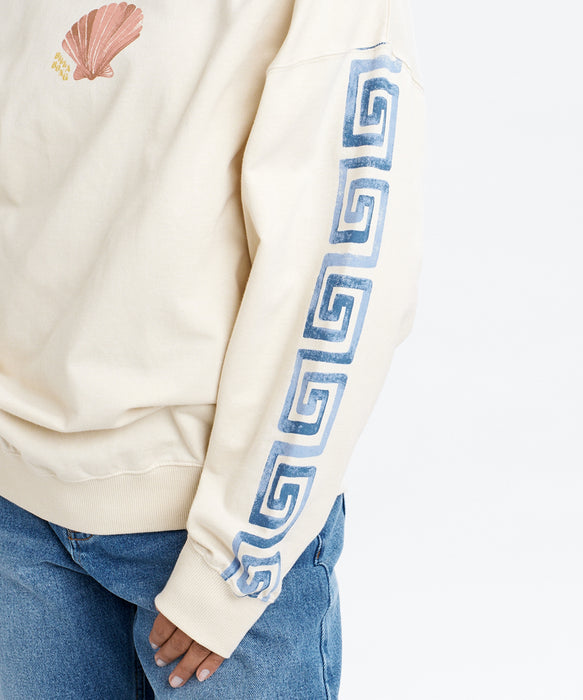 BILLABONG ウィメンズ GRAPHIC LOOSE FIT CREW トレーナー 【2026年秋冬モデル】 WCP / L