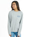 BILLABONG ウィメンズ SQUARE LOGO BOY FIT CREW トレーナー 【2026年秋冬モデル】 GRH / L