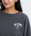 BILLABONG ウィメンズ APPLIQUE MEDIUM LOOSE CREW トレーナー 【2026年秋冬モデル】 OFB / L