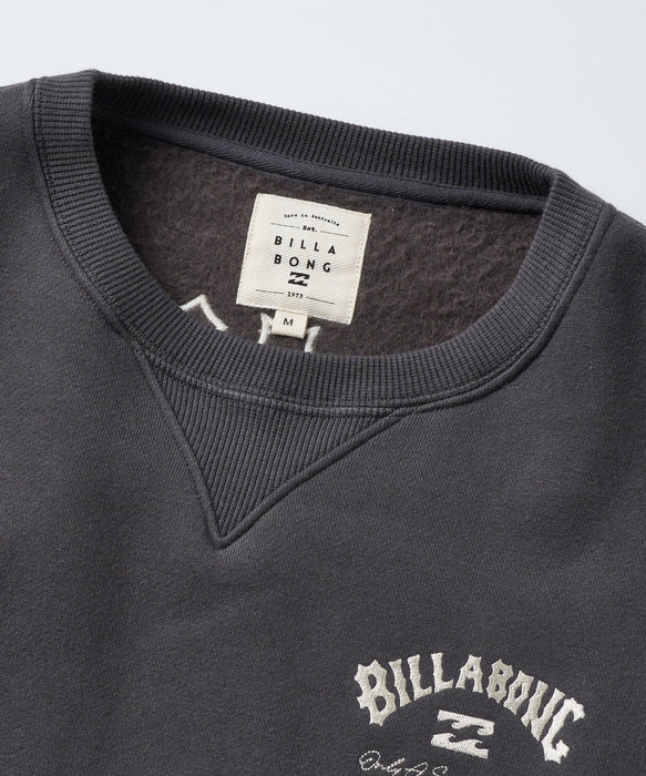 BILLABONG ウィメンズ APPLIQUE MEDIUM LOOSE CREW トレーナー 【2026年秋冬モデル】 OFB / L