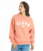BILLABONG ウィメンズ MONO ALOHA KENDAL CREW  トレーナー 【2026年秋冬モデル】 TRC1 / M