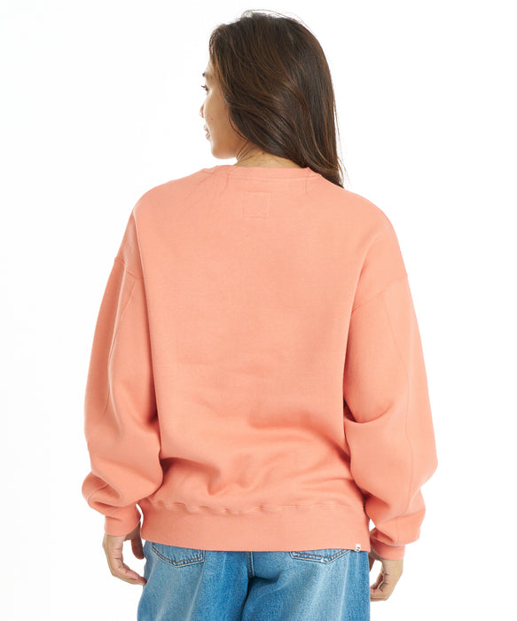 BILLABONG ウィメンズ MONO ALOHA KENDAL CREW  トレーナー 【2026年秋冬モデル】 TRC1 / M