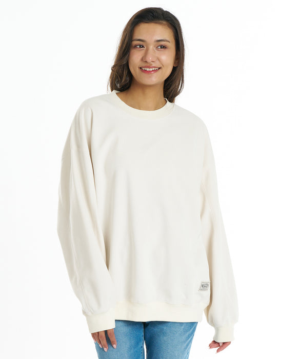 BILLABONG ウィメンズ SUEDE LIKE BONDING FLEECE CREW トレーナー 【2026年秋冬モデル】 SCS / M
