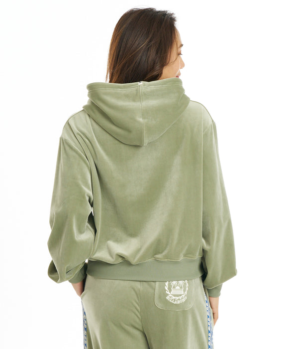 BILLABONG ウィメンズ SURF CAMP PALM 73 ZIP HOODIE パーカー 【2026年秋冬モデル】 ARG / L