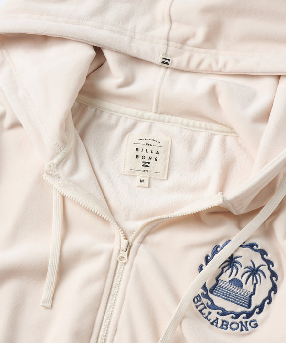 BILLABONG ウィメンズ SURF CAMP PALM 73 ZIP HOODIE パーカー 【2026年秋冬モデル】 WCP / L