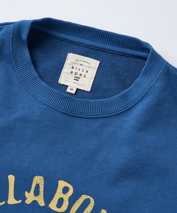 BILLABONG ウィメンズ SURF CAMP HERITAGE CREW トレーナー 【2026年秋冬モデル】 TRV / L