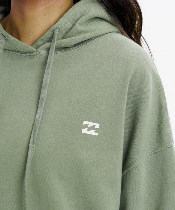BILLABONG ウィメンズ SURF CAMP HERITAGE PULL HOODIE パーカー 【2026年秋冬モデル】 ARG / M