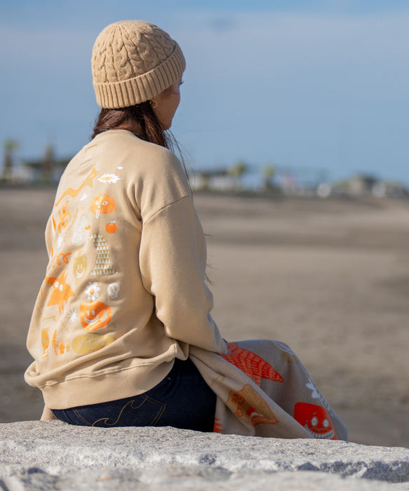 BILLABONG ウィメンズ GALLERY CREW トレーナー 【BILLABONG GALLERY -YOSHI47-】【2026年秋冬モデル】