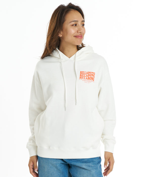 BILLABONG ウィメンズ WAVE LOGO LOOSE FIT PARKA パーカー 【2026年秋冬モデル】 OFW / L