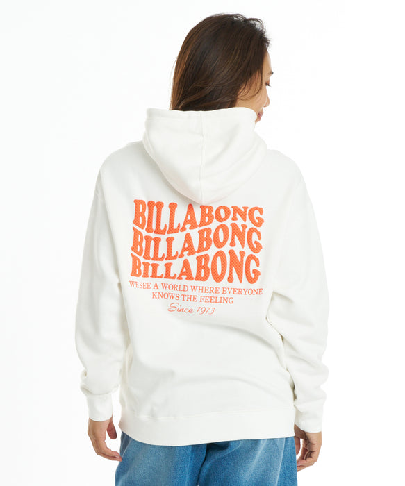 BILLABONG ウィメンズ WAVE LOGO LOOSE FIT PARKA パーカー 【2026年秋冬モデル】 OFW / L