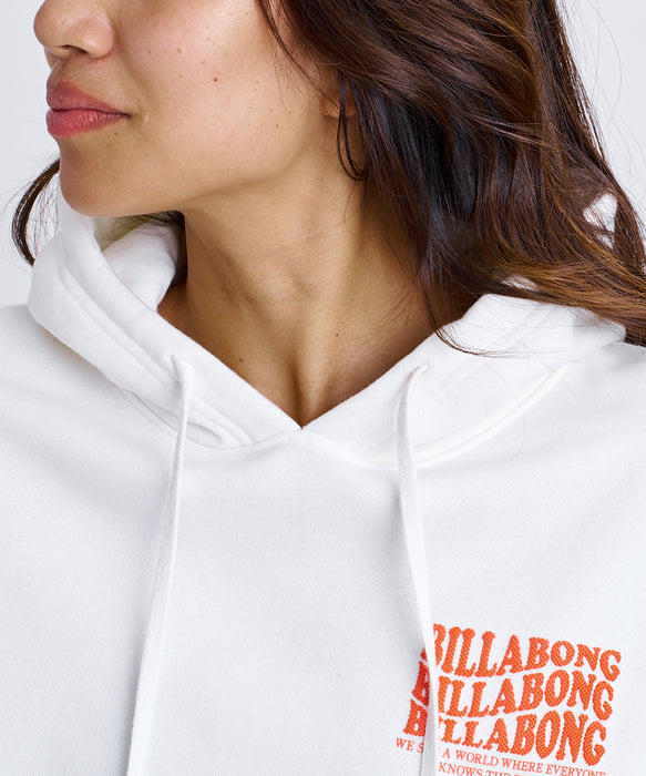 BILLABONG ウィメンズ WAVE LOGO LOOSE FIT PARKA パーカー 【2026年秋冬モデル】 OFW / L
