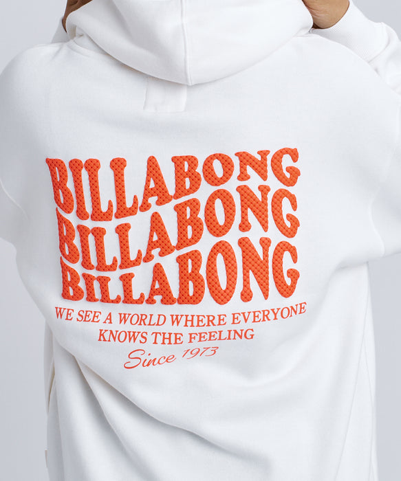 BILLABONG ウィメンズ WAVE LOGO LOOSE FIT PARKA パーカー 【2026年秋冬モデル】 OFW / L