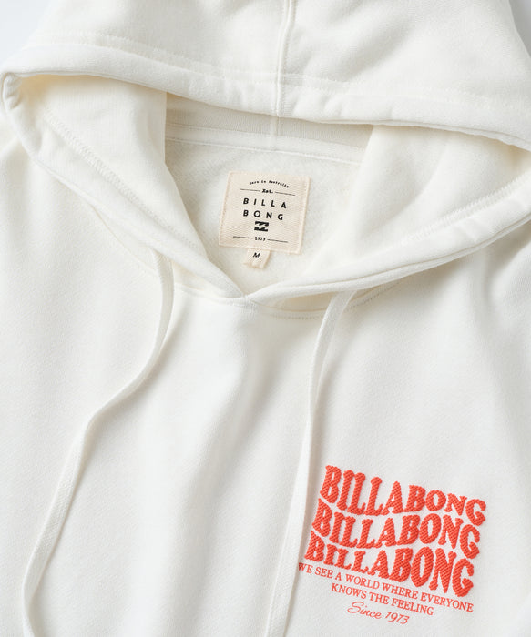 BILLABONG ウィメンズ WAVE LOGO LOOSE FIT PARKA パーカー 【2026年秋冬モデル】 OFW / L